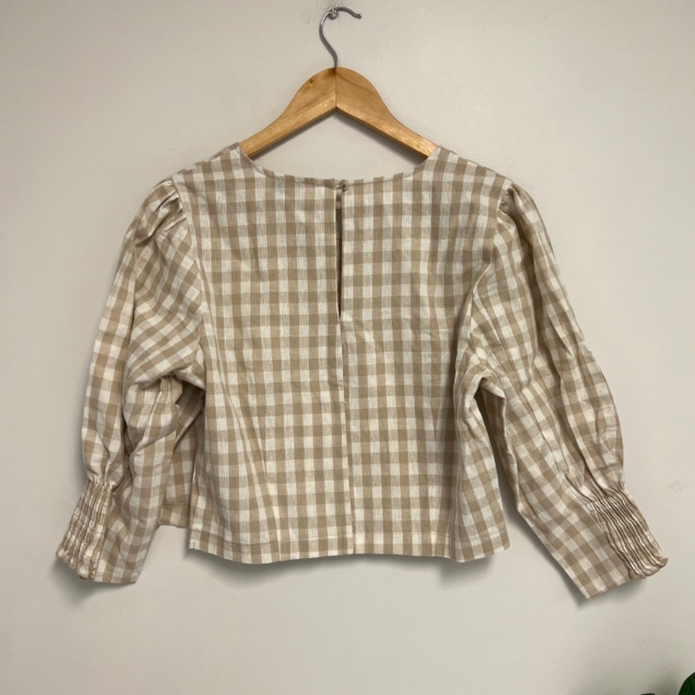 NLT Gingham Top - Picture 6 of 6